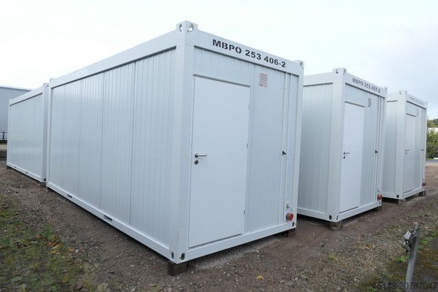 Specializētais kravas auto  Mobilbox MB 26H Wohncontainer, 20 Fuß