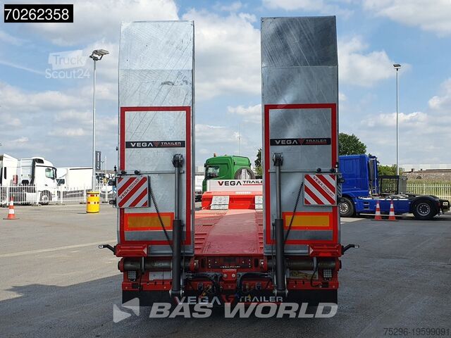 Cargador bajo Vega STANDARD LOWBED 2 axles Lift + 2xLenkachse Hydr...