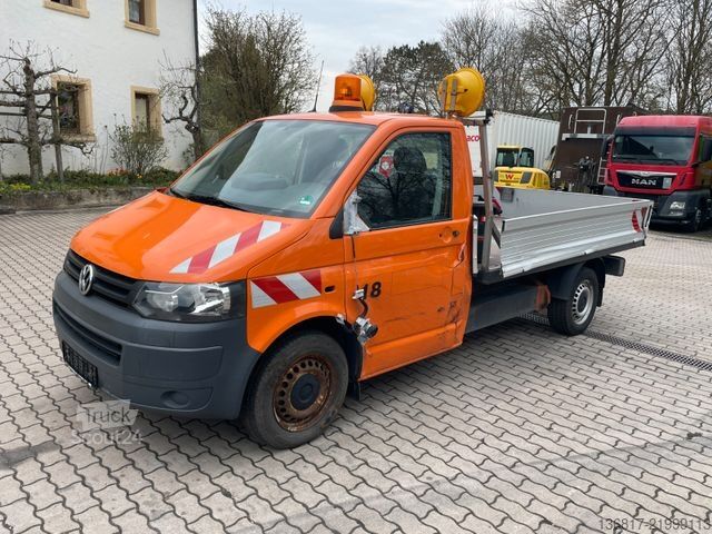 Пикап ван VOLKSWAGEN T5 Transporter 2.0 Pritsche Standhei Klim Unfall
