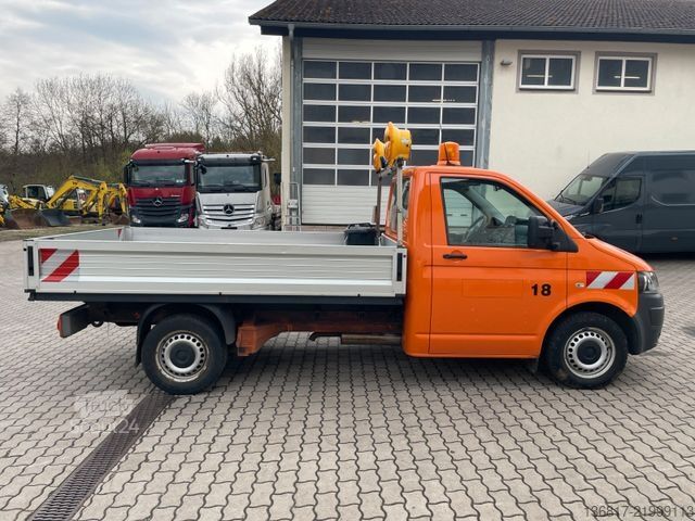 Пикап ван VOLKSWAGEN T5 Transporter 2.0 Pritsche Standhei Klim Unfall