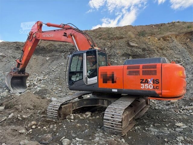Hitachi ZX350LC-3 Ekskavatör, kazı kovası ile birlikte Hitachi ZX350LC-3 Excavator with Digging Bucket