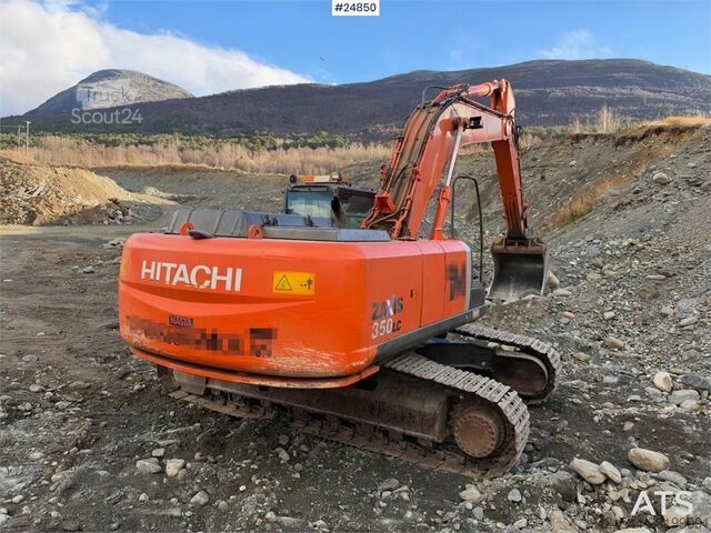 Hitachi ZX350LC-3 Ekskavatör, kazı kovası ile birlikte Hitachi ZX350LC-3 Excavator with Digging Bucket