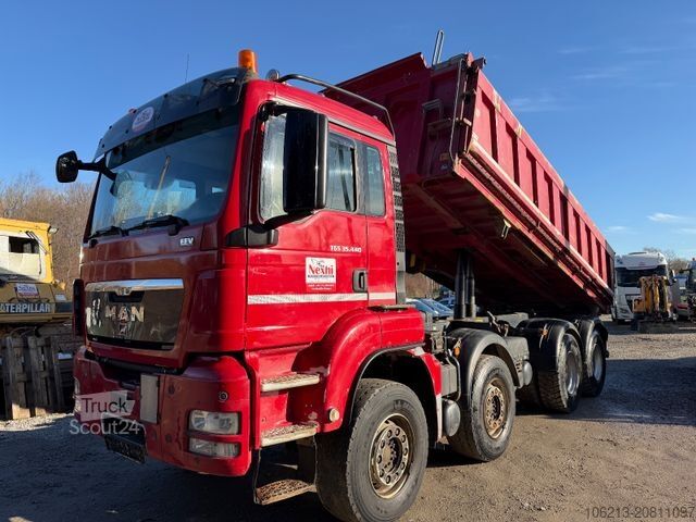 Tovornjak prekucnik MAN TGS 35.440 8X4 BB