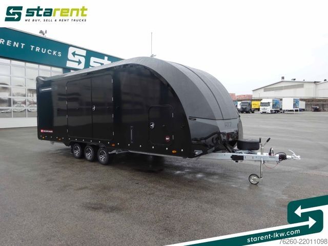 Ремарке за превоз на автомобили BRIAN JAMES TRAILERS Race Transporter 7, Seilwinde, Solar, Kamera