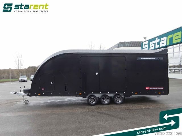 Ремарке за превоз на автомобили BRIAN JAMES TRAILERS Race Transporter 7, Seilwinde, Solar, Kamera