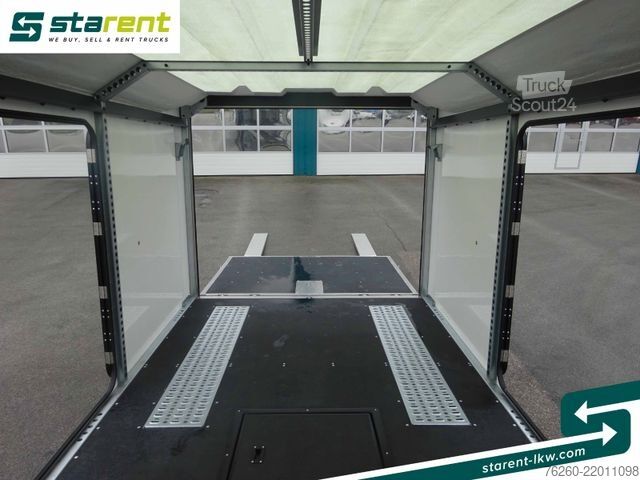Ремарке за превоз на автомобили BRIAN JAMES TRAILERS Race Transporter 7, Seilwinde, Solar, Kamera