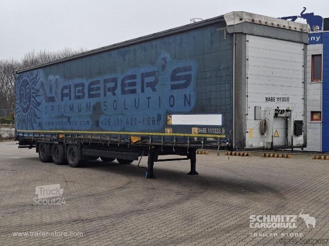 Otevřený návěs s plachtou Schmitz Cargobull Curtainsider Mega