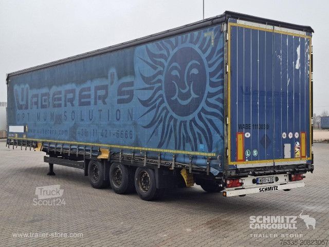 Otevřený návěs s plachtou Schmitz Cargobull Curtainsider Mega