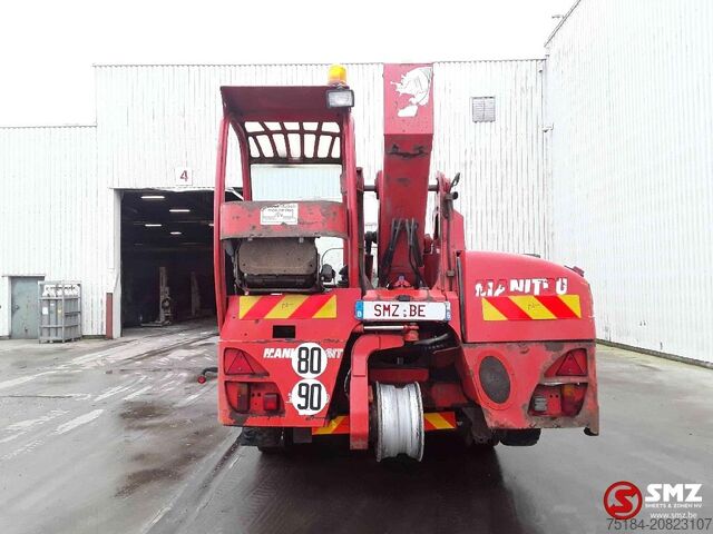 Zona de carga descubierta Scania R 420 8x2 +manitou TMT 25.20