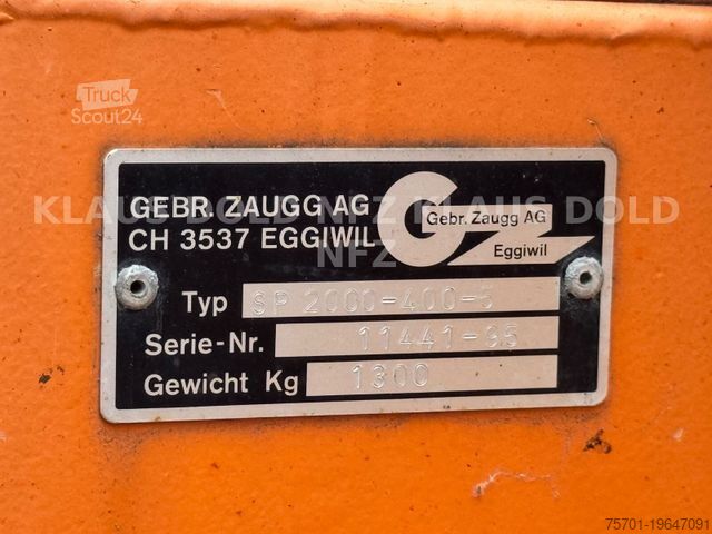 Sonstige  Gebr. Zaugg AG Schneepflug SP200-400-5