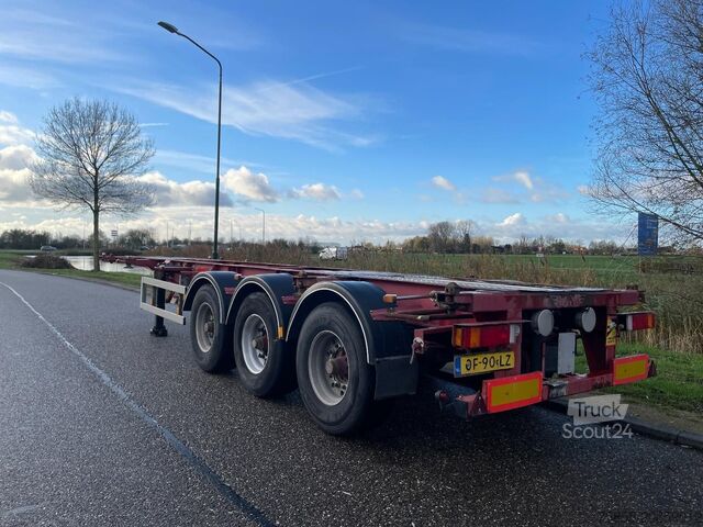 Transporte de contenedores Burg BPO 12 27 CCXGX 00 20/30 FT Chassis / BPW Axles...