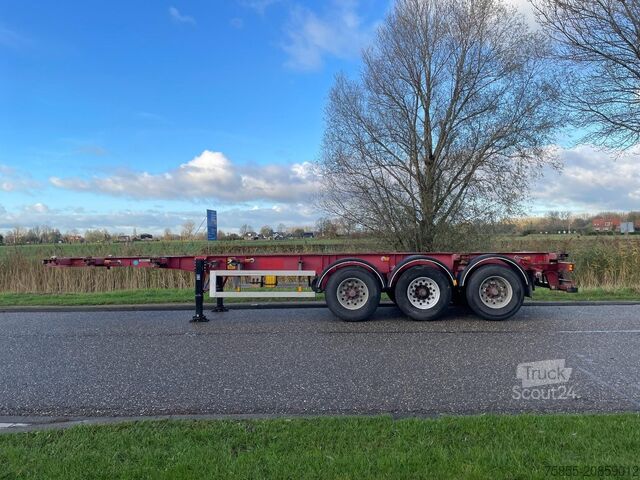 Transporte de contenedores Burg BPO 12 27 CCXGX 00 20/30 FT Chassis / BPW Axles...
