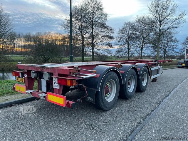 Transporte de contenedores Burg BPO 12 27 CCXGX 00 20/30 FT Chassis / BPW Axles...