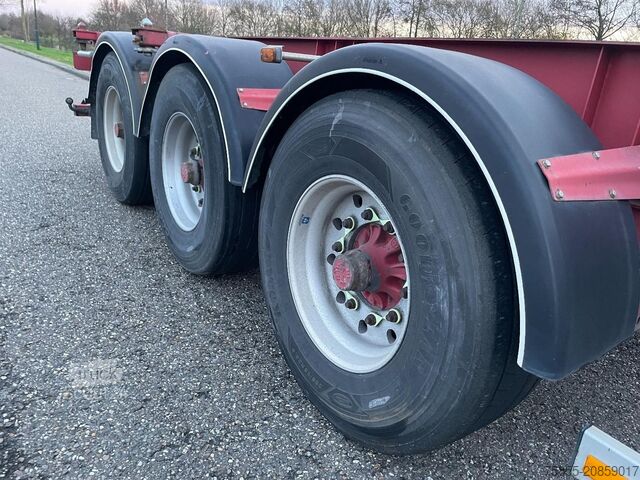 Transporte de contenedores Burg BPO 12 27 CCXGX 00 20/30 FT Chassis / BPW Axles...