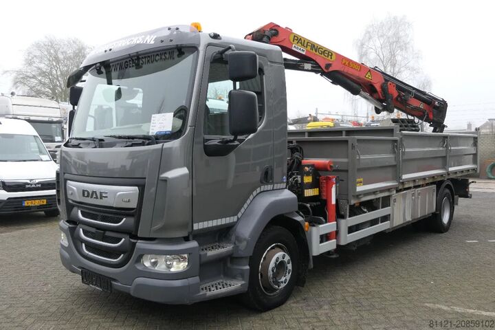 Tipper with crane DAF LF 230 | PALFINGER PK9001 | Remote Control | 92...