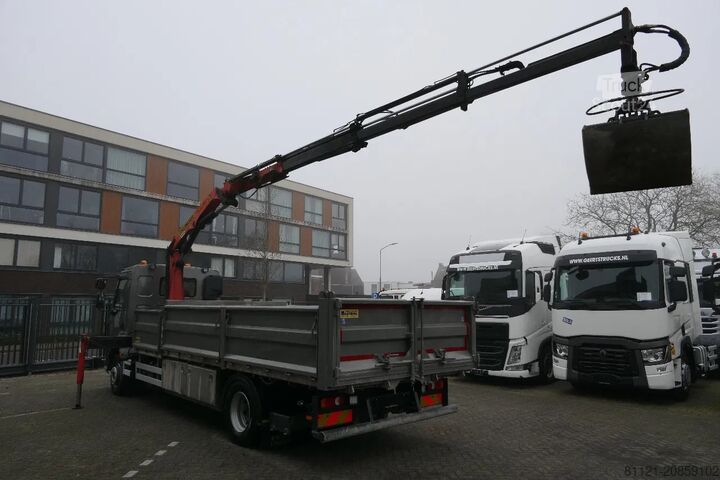 Tipper with crane DAF LF 230 | PALFINGER PK9001 | Remote Control | 92...