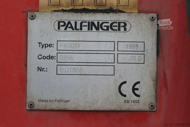 Tipper with crane DAF LF 230 | PALFINGER PK9001 | Remote Control | 92...