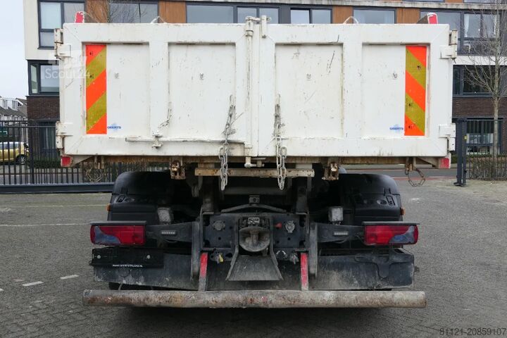 Camion-benne avec grue MAN TGS 35.400 | 8X4 | HIAB 144 BS-3 DUO | Remote C...