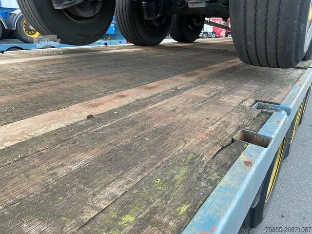 Plattformanhänger Haan OPL45 Heavy Duty (45Ton) / Rungen-Potholes / NL...