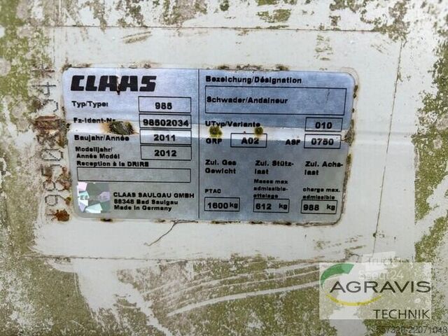 Technologia siana Claas LINER 2600