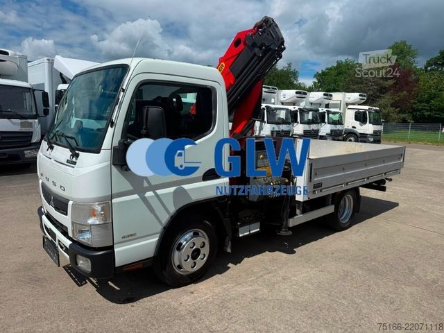 Пикап ван FUSO FUSO 6S15 Pritsche KRAN PALFINGER Auslegung 11 m