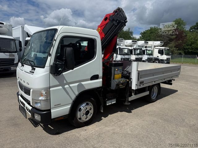 Пикап ван FUSO FUSO 6S15 Pritsche KRAN PALFINGER Auslegung 11 m