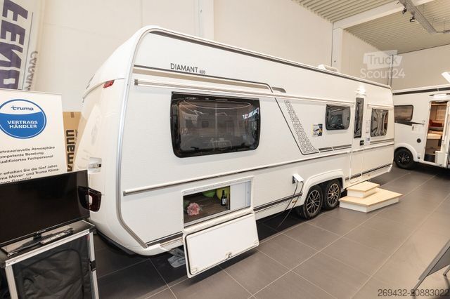 Lakókocsi FENDT DIAMANT 650 GDW inkl. XT4 und Batterie