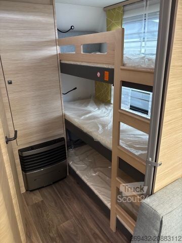 Caravan FENDT APERO 560 SKM 3. Etagenbett