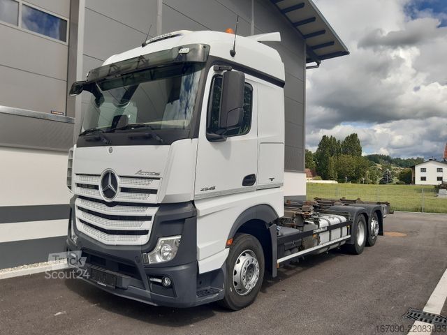 Kamion z zamenljivo nadgradnjo MERCEDES-BENZ Actros 2545L Solostar Stream Lenkachse 6x2/4