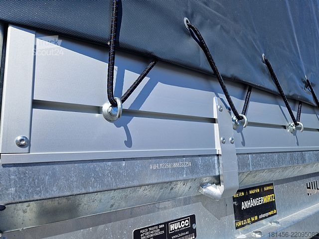 Aanhangwagen (auto) HULCO HULCO Medax Hochplane Pritsche 404x203x210cm