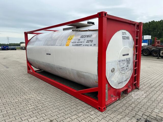 Cisterninis konteineris Trencor Containers 20FT ISO / 25.000L / 1-COMPARTMENT / T11 / 22T6