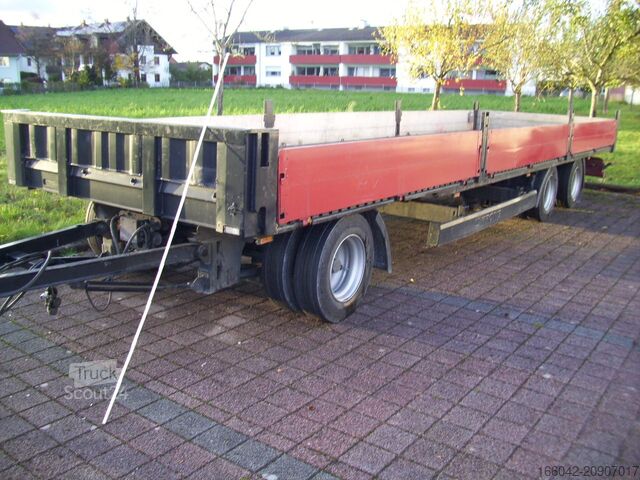 Remorcă deschisă Mü-Mitteltal TP 30 Plattformanhänger
