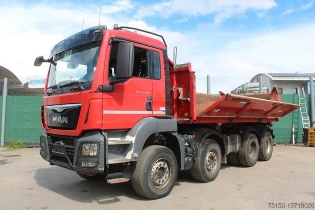 Trójstronna wywrotka MAN TGA 35.440 8x4 BB - BORDMATIK - Nr.: 718