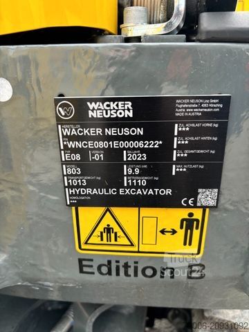 Minikotró WACKER 803 dual power