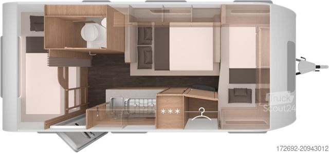 Rulotă KNAUS Sport 500 QDK