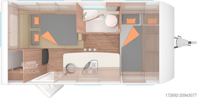 Caravana WEINSBERG CaraOne 420 QD Edition [HOT]