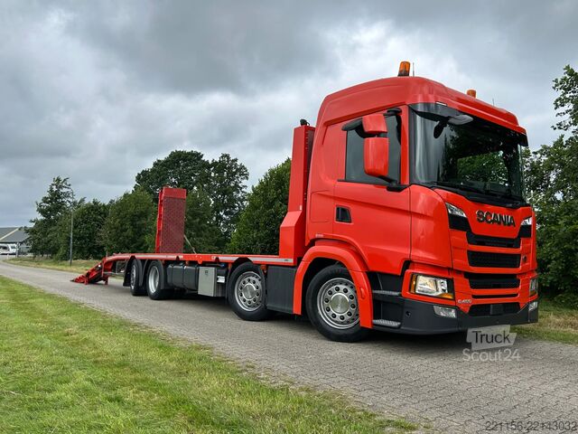 Bestelwagen autodrager Scania G450 | 8x2*6 | 8.80 mtr laadbak | 102 cm bak ho...