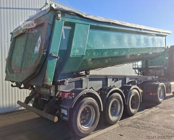 Savivartis puspriekabė CARNEHL 3-Achs Stahl Kippmulde deck