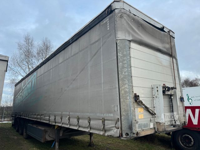 Atvira puspriekabė su tentu SCHMITZ CARGOBULL SCS 24/L-1362, Coilmulde