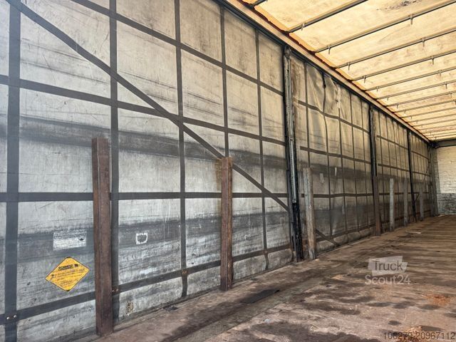 Atvira puspriekabė su tentu SCHMITZ CARGOBULL SCS 24/L-1362, Coilmulde