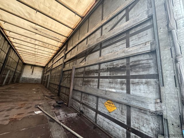 Atvira puspriekabė su tentu SCHMITZ CARGOBULL SCS 24/L-1362, Coilmulde