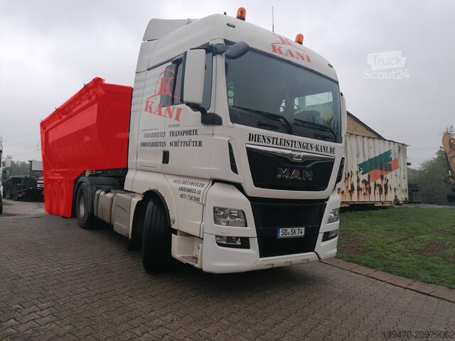 Tractor Unit MAN TGX 18.480 4x2 BLS WITH TIPPER HYDRAULIC AND GOOD TIRES