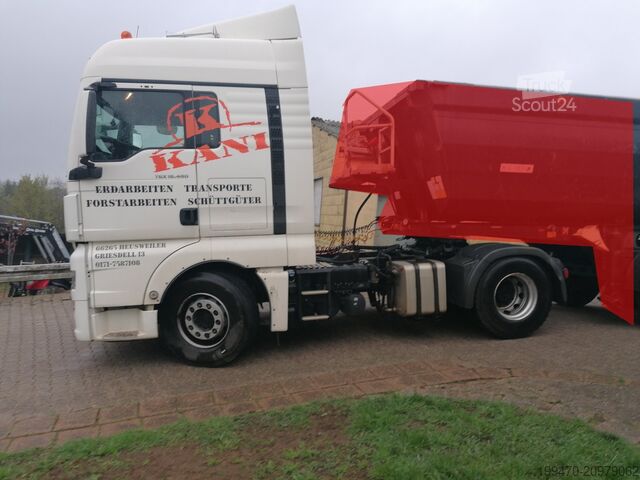 Tractor Unit MAN TGX 18.480 4x2 BLS WITH TIPPER HYDRAULIC AND GOOD TIRES