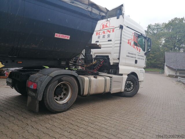 Tractor Unit MAN TGX 18.480 4x2 BLS WITH TIPPER HYDRAULIC AND GOOD TIRES