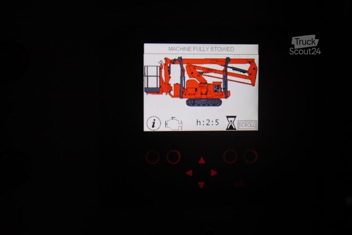 Plate-forme de travail télescopique articulée Platform Basket Spider 18.90 PRO CE Declaration, Valid inspection,