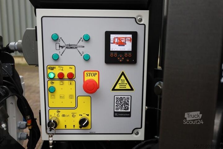 Leddelt teleskopisk arbejdsplatform Platform Basket Spider 18.90 PRO CE Declaration, Valid inspection,