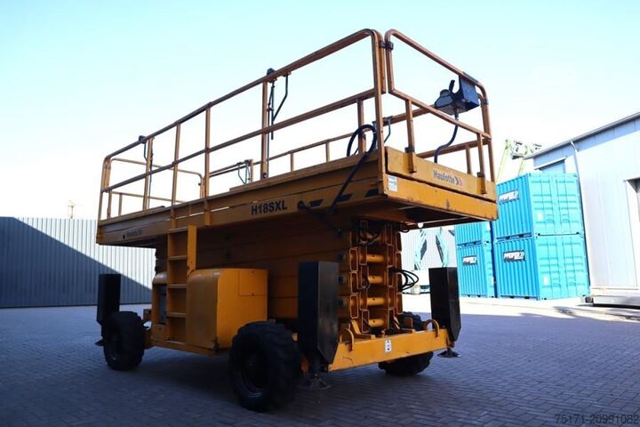 Schaarlift Haulotte H18SXL Diesel, 4x4 Drive, 18m Working Height, 500k