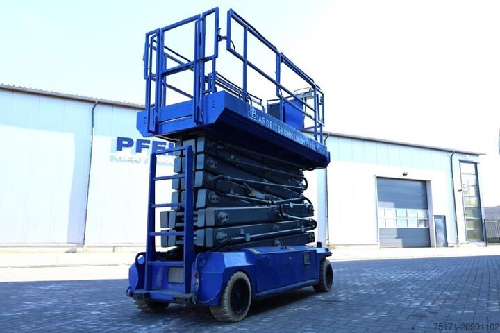 Scissor lift PB Lifttechnik S171-12E Electric, 17.3m Working Height, 400kg Cap