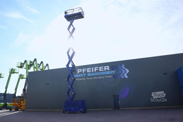 Scissor lift PB Lifttechnik S171-16E Electric, 17.3m Working Height, 400kg Cap