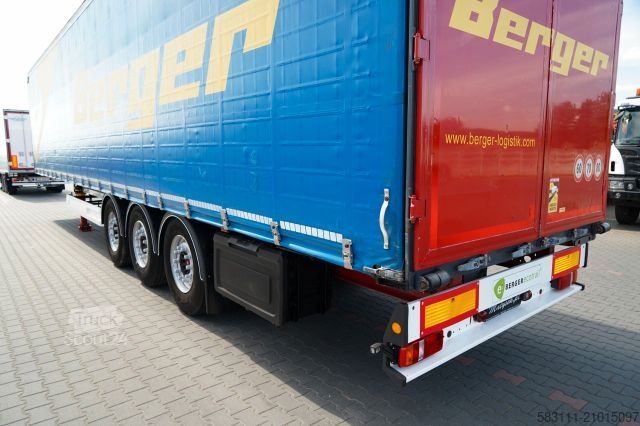 Brandalı açık römork  BERGER ECOTRAIL / FIRANKA / STANDARD / SUPER LEK
